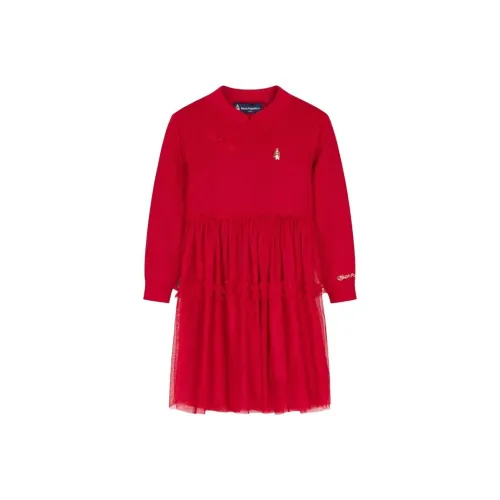 Hush Puppies Платье Кораллово-красное Подростки