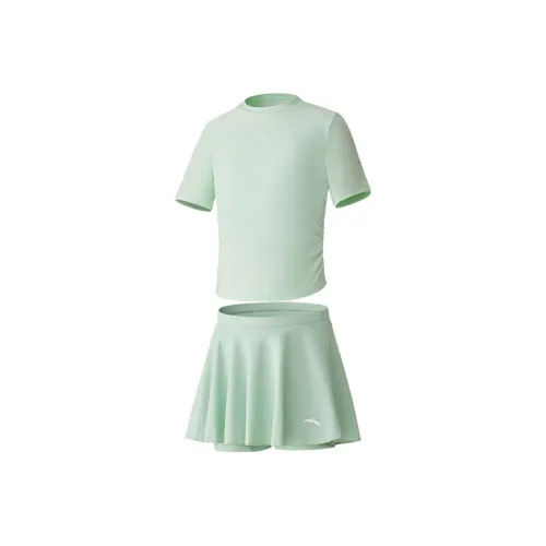 Antakids Детский купальник Светло-зеленый Темно-зеленый Подростки