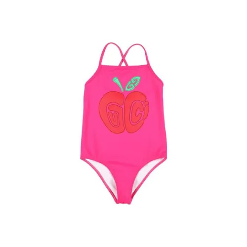 GUCCI Купальник Детский Одежда С принтом Лайкра Купальник Фуксия Детский