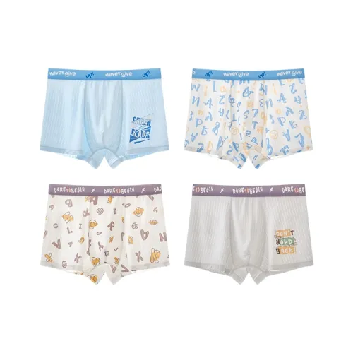 Хлопок Трусы 4 Пачки Подростки