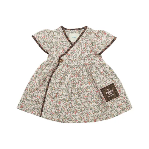 FENDI Платье FW24 Многоцветное Детское и для малышей