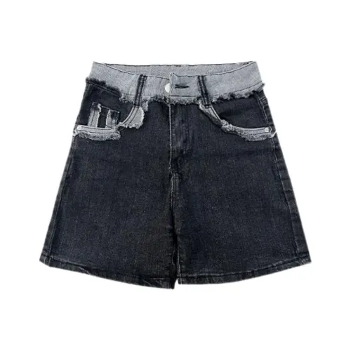 Ya Sheep People Джинсовые шорты Женские Дымчатый серый