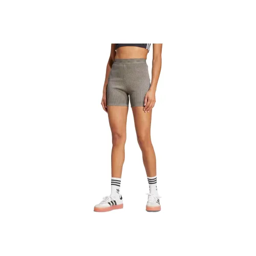 Adidas Originals Спортивные шорты Женские Серые