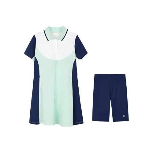 Подростки Skechers Kids Комплект с юбкой Gulf Зеленый