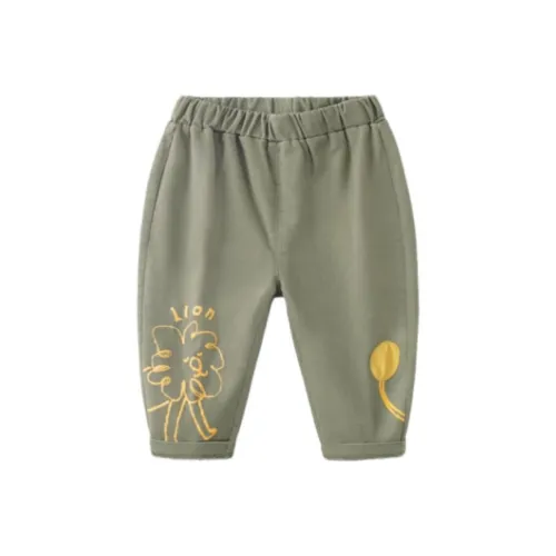 Yi Qi Baby Тренировочные штаны для малышей Светло-зеленые