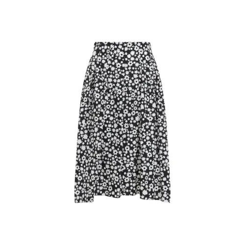 MARNI Повседневный Длинный Юбка Женская Черная