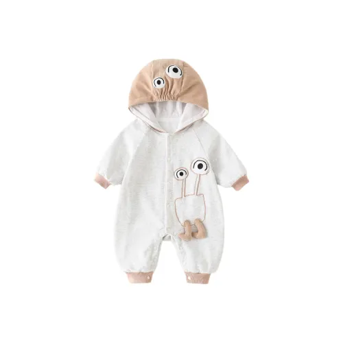 XiaoJinBu комбинезон светло-серый для младенцев и малышей