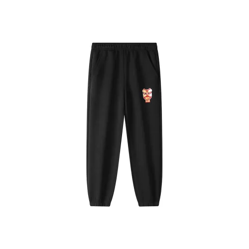 Подростки 361°KIDS Вязаные Тренировочные Штаны Супер-Черный