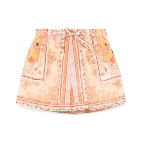 Zimmermann FW24 Шорты Детские Многоцветные