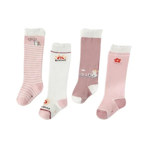 Yoko Show Носки 4 пачки розовые Duckling для малышей