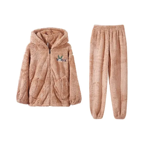 QINZUIMAO Пижама Розовая Подростки