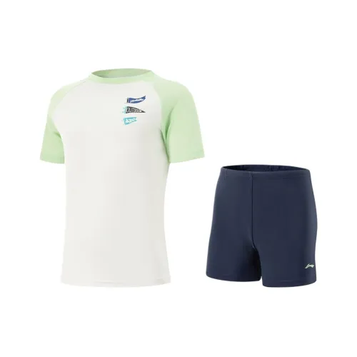 LINING YOUNG Swimming Плотное прилегание Детский Купальник Лето Подростки