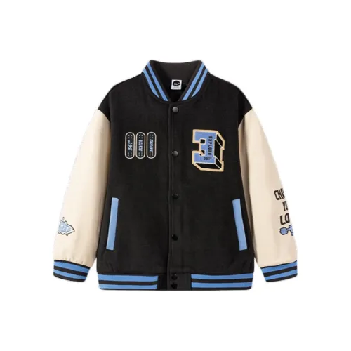 361°KIDS Бейсбольная куртка Классический черный Подростки