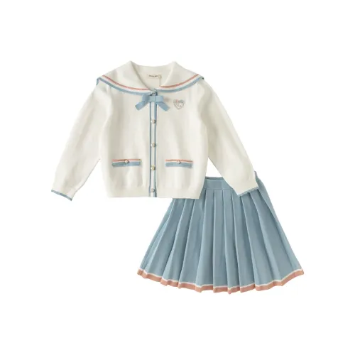 DAVE&BELLA Capri Синий Kids Комплекты с юбкой