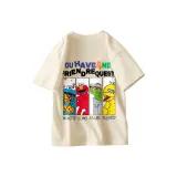 Улица Сезам Good Friends/Абрикос [Тонкий 100% хлопок, дышащий]