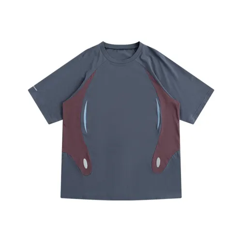 ENSHADOWER Темно-синяя унисекс футболка