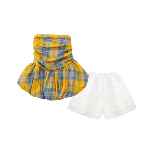 TONYBEAR Повседневный Спортивный Комплект из 2 предметов Желтый для Детей