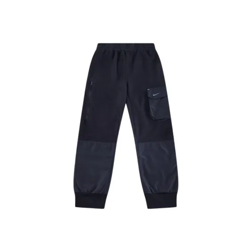 Nike SportswearTherma Термические Вязаные Тренировочные Штаны Черные Подростки