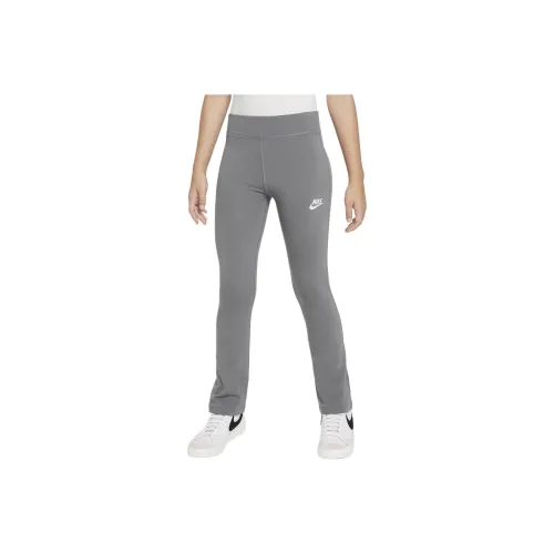 Детские Nike Вязаные Тренировочные Штаны Sportswear Favorites Дымчатый Серый