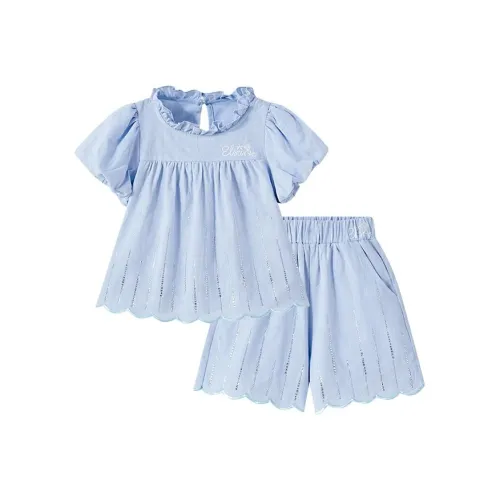 Disney Повседневная спортивная одежда Frozen Collection SS25 Синий для детей 3-7 лет