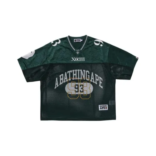 A BATHING APE SS25 Футбол Джерси Мужской