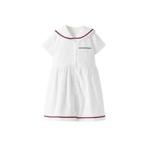 ZARA Детский Платье Белый Infant и Toddler