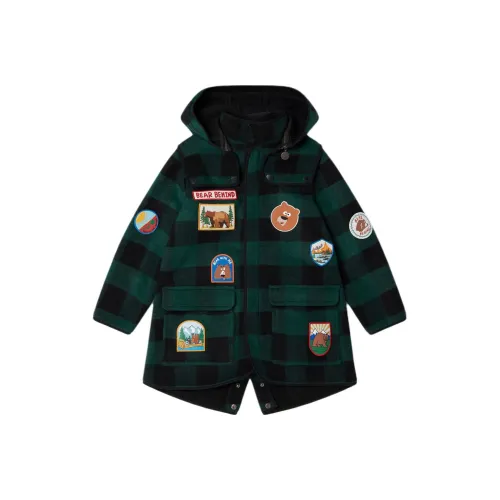 STELLA MCCARTNEY Черное Kids Шерстяное пальто