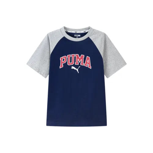 PUMA Sportstyle Series T-Shirt SS25 Синий Серый Тон