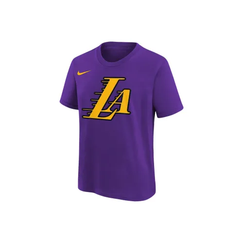 Nike x NBA Футболка Los Angeles Lakers Фиолетовая Подростки
