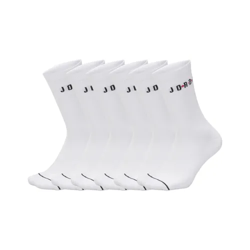 Jordan Everyday Носки 6 пар Белый красный черный Дети 3-7 лет