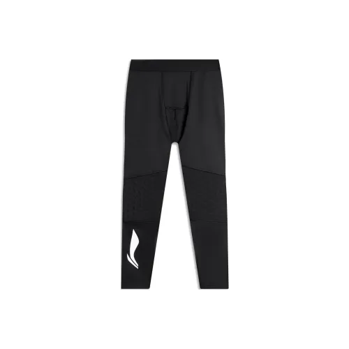 Подростки LINING YOUNG Вязаные Спортивные Штаны Черные