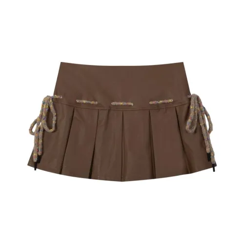 CUWU Кожаные короткие юбки женские