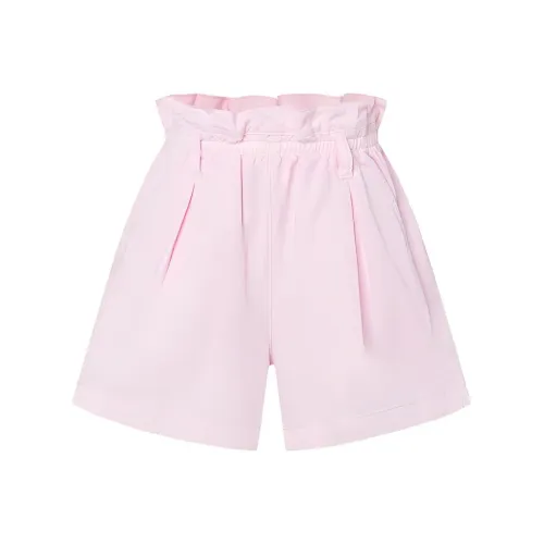 Little MO CO. Шорты Подростки Неоново-розовый Красный