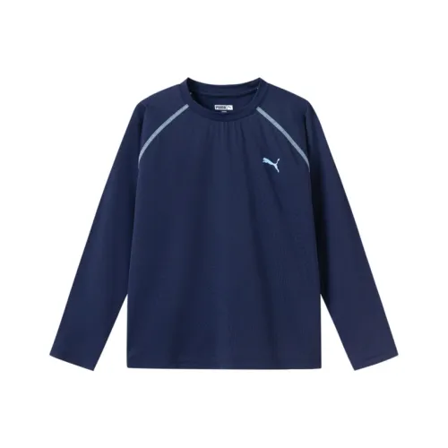 PUMA Sportstyle Series Темно-синий 80802 Детские футболки