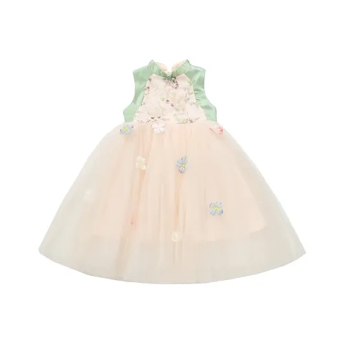 Jiao Ni Платье Абрикос Children Возраст 3-7 лет