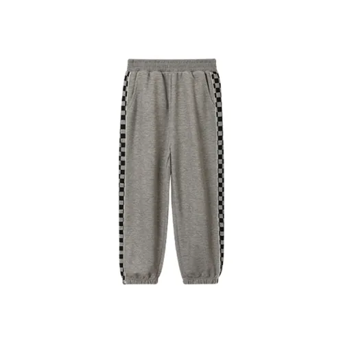 Детские Red Bean вязаные тренировочные штаны серого цвета