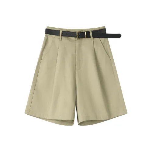 XUANSHU Карго Шорты Женские Хаки