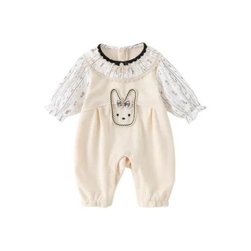 XiaoJinBu Комбинезон Ecru для младенцев и малышей