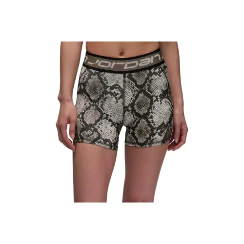 Jordan Sport Спортивные шорты Женские Средне-оливково-зеленые