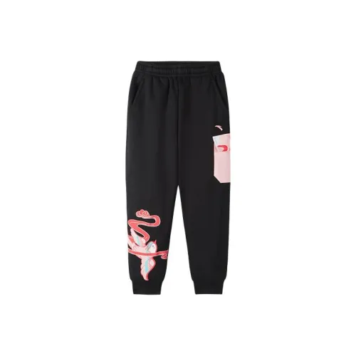 Antakids Вязаные тренировочные штаны для малышей цвет лиловый розовый