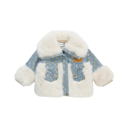 Jiao Ni Пальто Деним Детские Возраст 3-7 лет