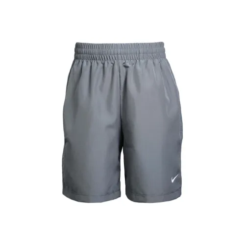 Nike Шорты Подростки Дымчато-Серый Белый