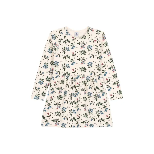 PETIT BATEAU Kids Платья Экрю