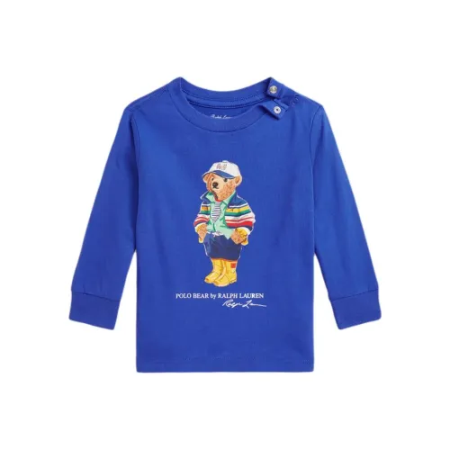 Polo Ralph Lauren T-рубашка синяя для малышей и детей дошкольного возраста