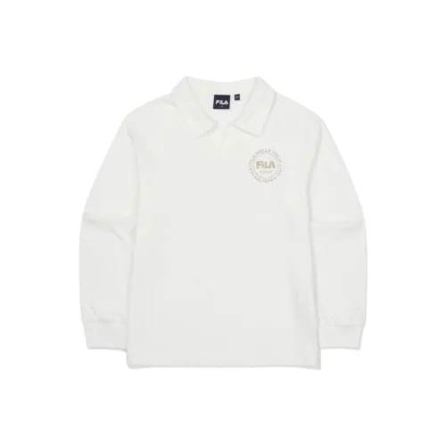 FILA белые Kids T-рубашки