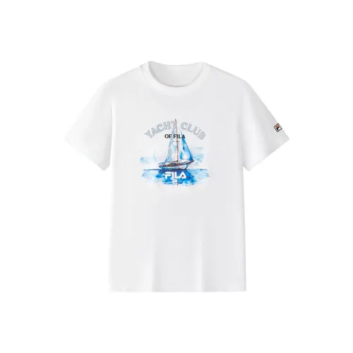 FILA KIDS T-рубашка стандартная белая для детей 3-7 лет