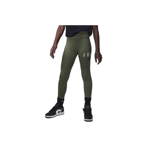 Джордан Леггинсы Детские Светлый Оливковый