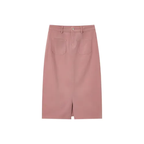 EICHITOO Джинсовые короткие юбки Женские Розовый