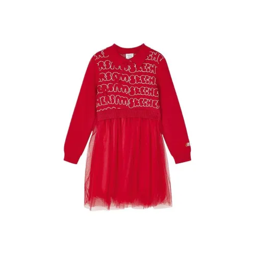 Skechers Kids Платье Гоночный Красный Детский