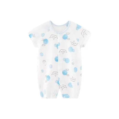 T.MOO Комбинезон Colorful Пузырьки Короткий Подол Clam Синий Младенец И Детский
